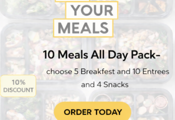 10 Meals Pack- Breakfast, Entree, Snack
