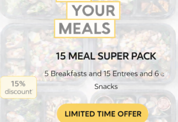 15 Meals Pack- Breakfast, Entree, Snack
