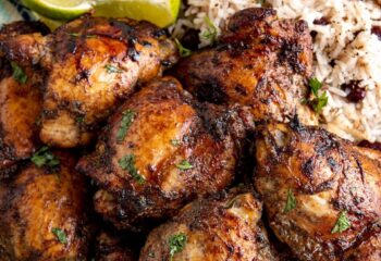 Low Carb Jerk Spiced Chicken Thighs