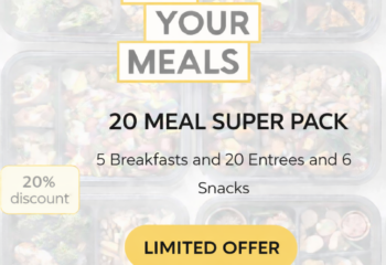 20 Meals- Breakfast, Entree, Snack