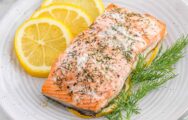 Keto Lemon Dill Salmon