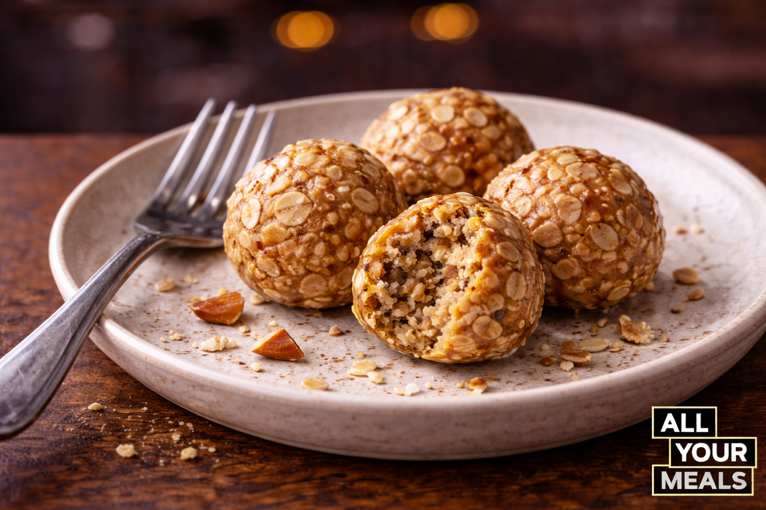 Almond Vanilla Energy Bites