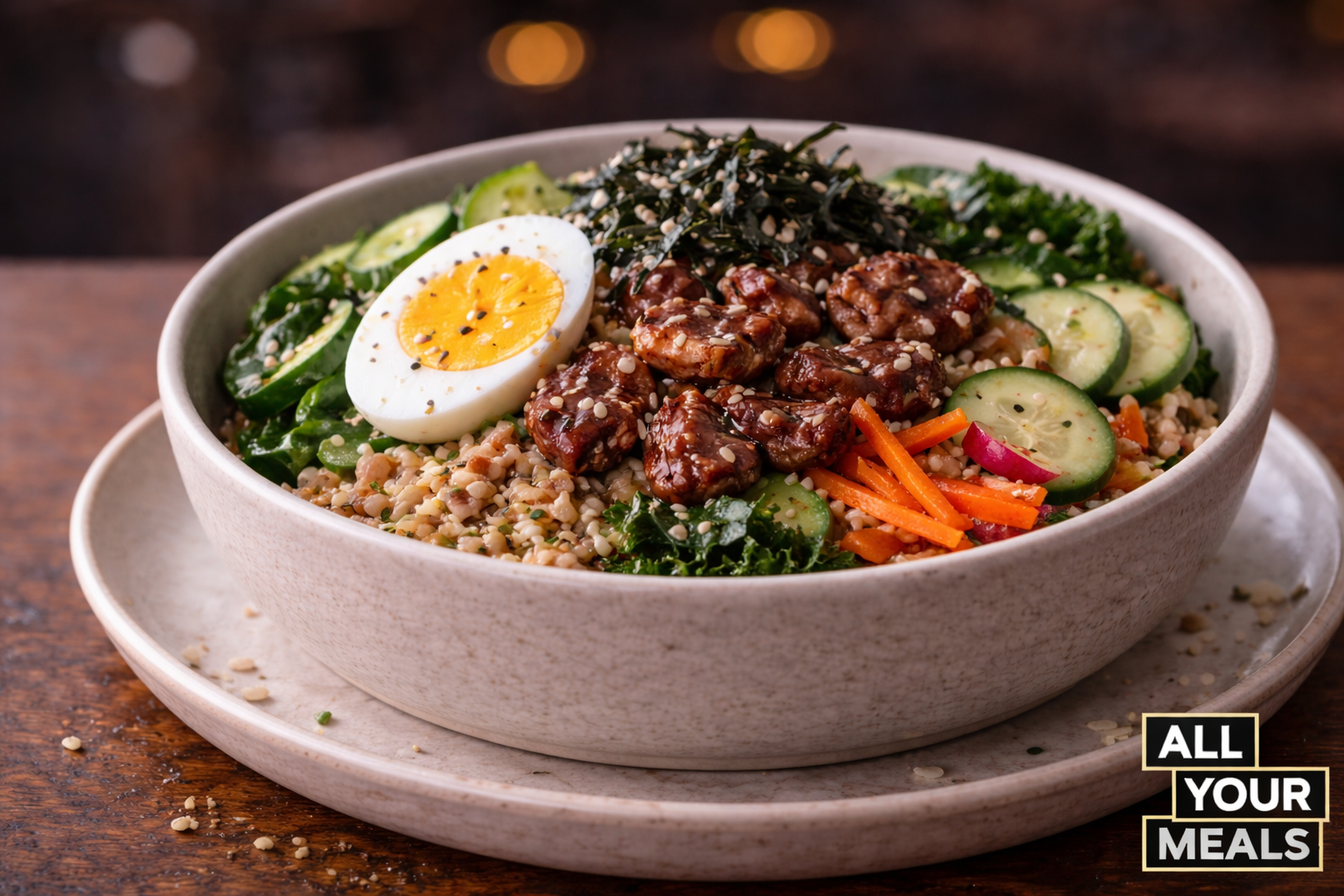 Beef Bibimbap Bowl