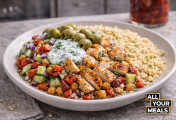 Moroccan Spiced Bowl with Chicken Moroccan Spiced Bowl with Chicken