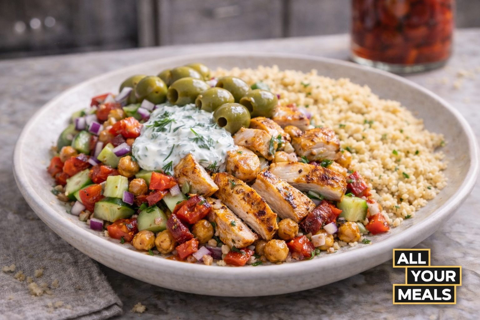 Moroccan Spiced Bowl with Chicken