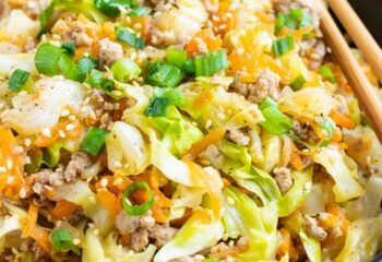 Keto Egg Roll in a Bowl