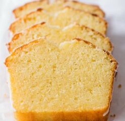 Lemon Pound Cake Snack