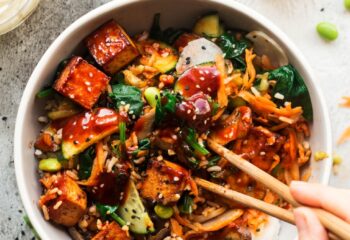 Tofu Bibimbap Bowl