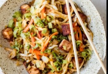 Tofu Egg Roll in a Bowl