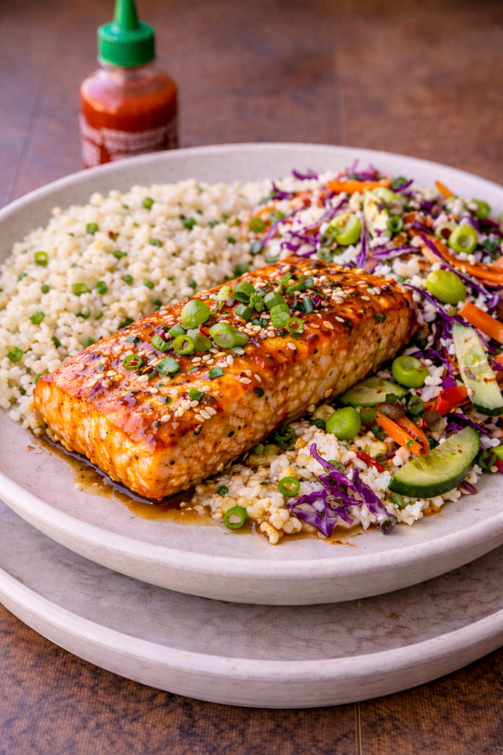 Low Carb Salmon Teriyaki