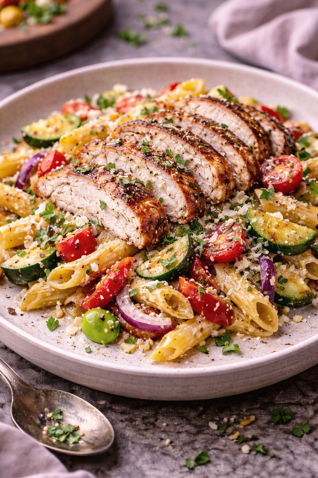Chicken Primavera Pasta
