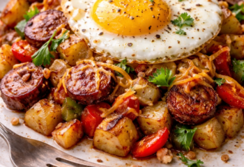 Smoked Sausage Hash