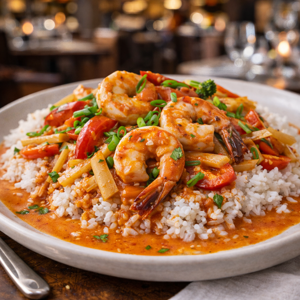 Thai Red Prawn Curry