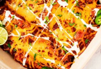 Low Carb Beef Enchilada Bowl