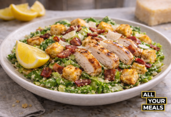 Caesar Salad with Chicken Caesar Salad with Chicken