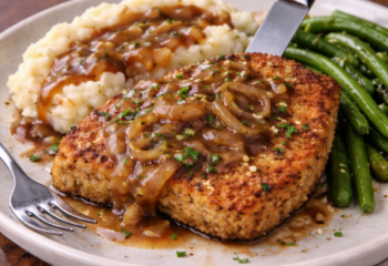 Low Carb Breaded Pork Chop