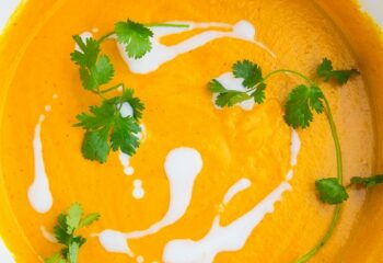 Curried Carrot Coconut Cream Soup