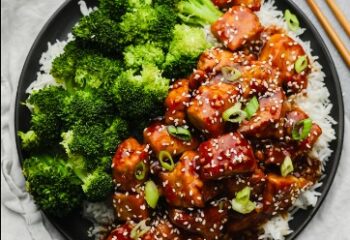 Maple-Soy Glazed Tofu