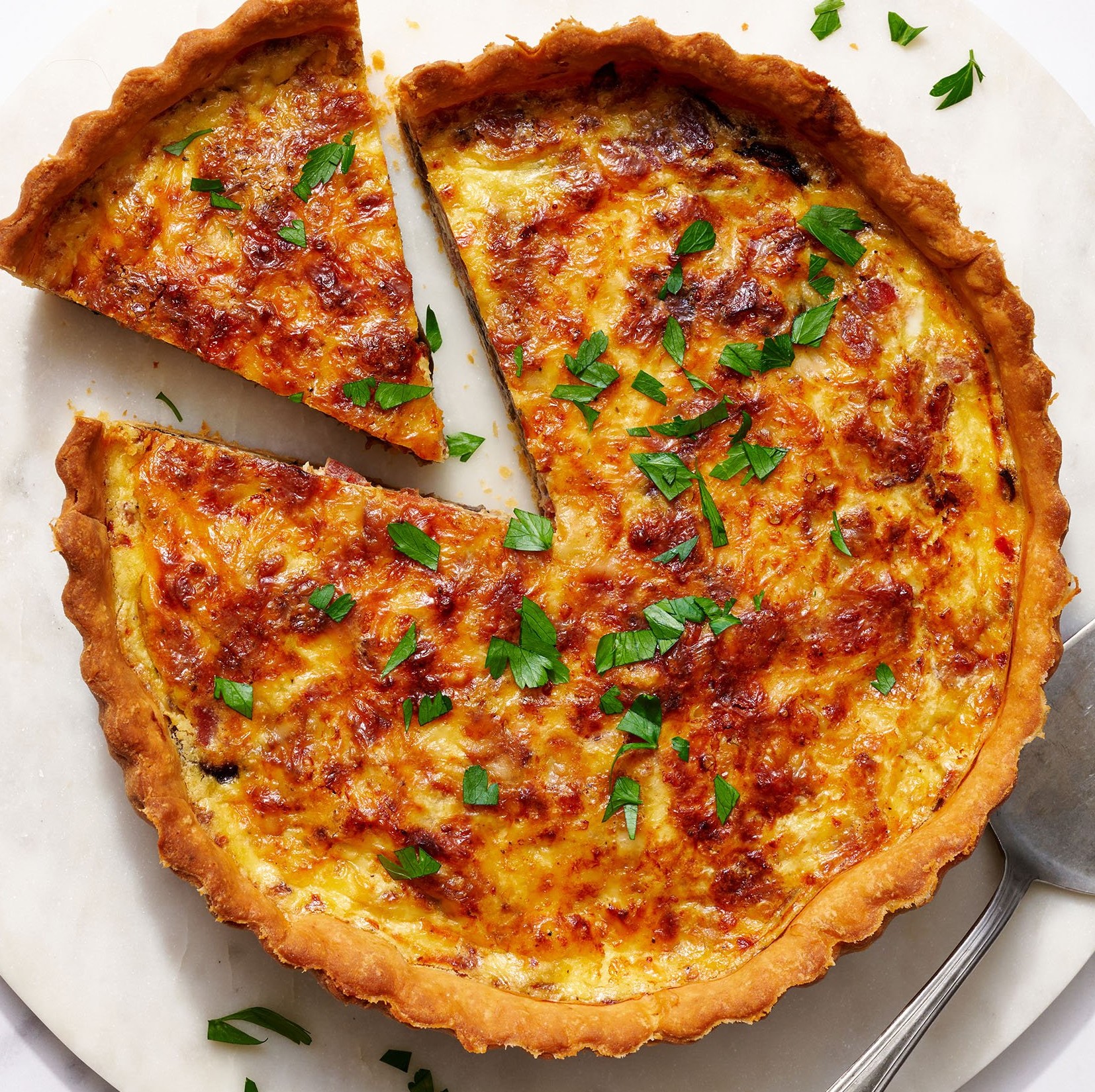 Bacon & Onion Quiche - ALL YOUR MEALS VANCOUVER