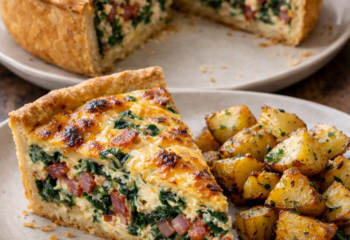 Bacon & Spinach Quiche