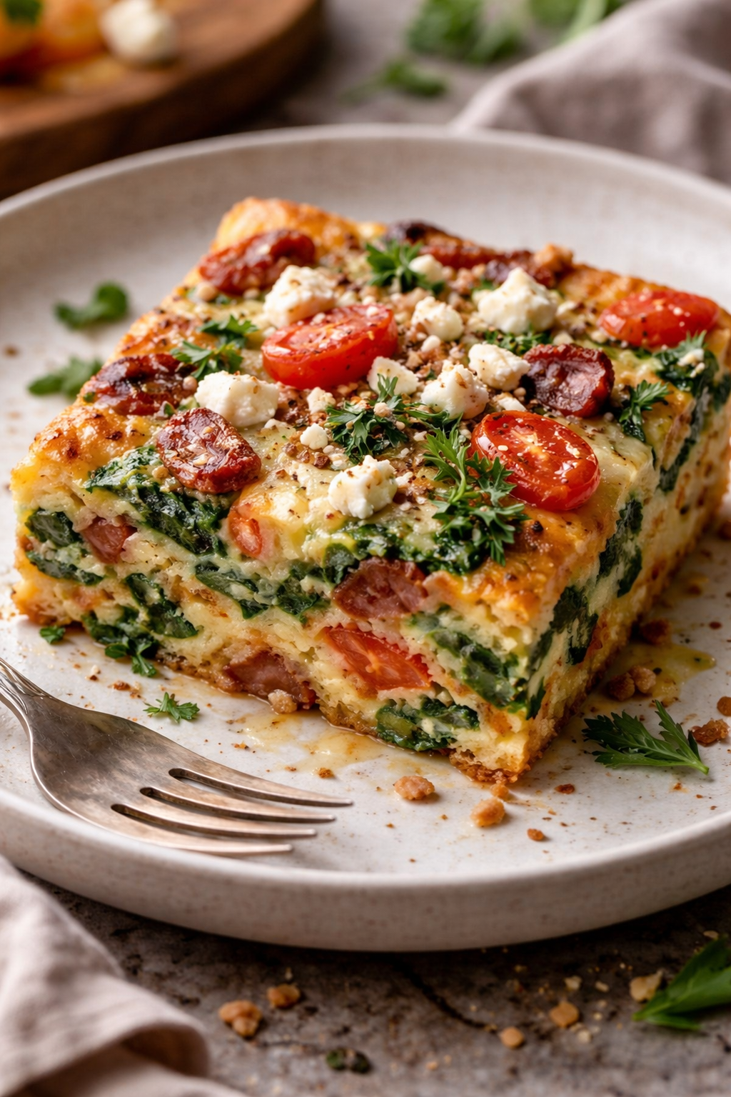 Bacon & Spinach Frittata Family Size