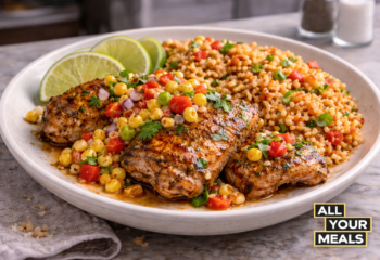 Keto Cilantro Lime Chicken