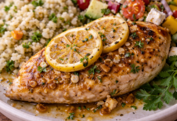 Lemon Garlic Chicken Family Size