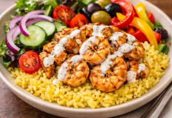 Shawarma Bowl w/ Prawns Family Size