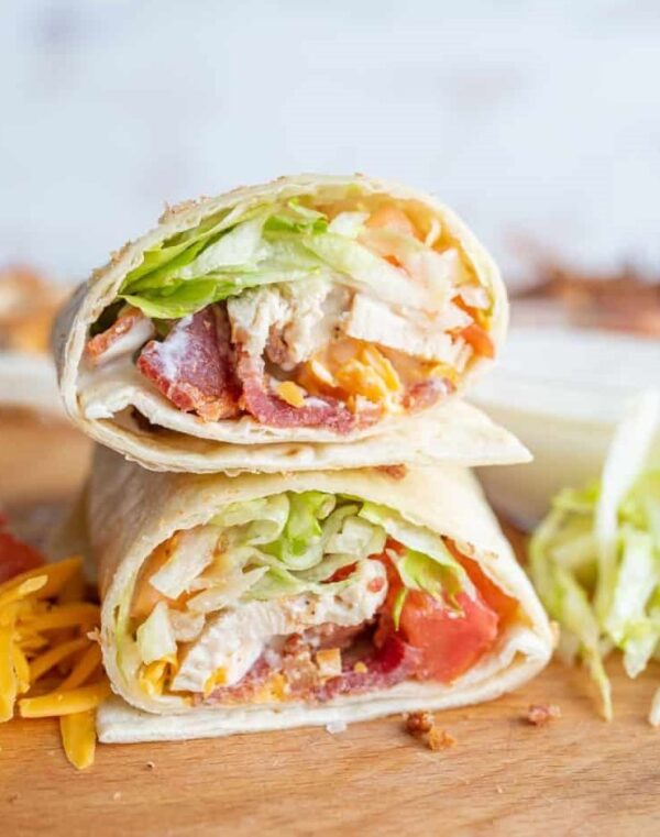 chicken bacon ranch wrap