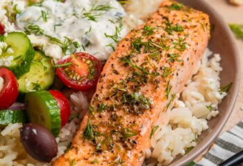 Keto Greek Salmon