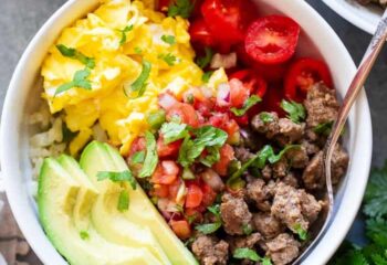 Keto Breakfast Taco Bowl