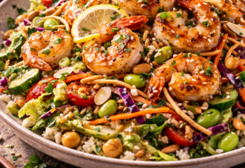 Asian Chopped Salad w/ Prawns Asian Chopped Salad w/ Prawns