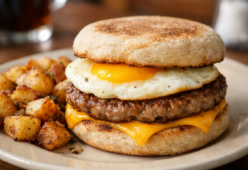 Sausage & Egg Breakfast Sandwich
