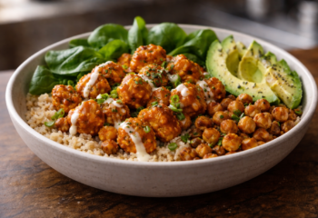 Buffalo Cauliflower Bowl