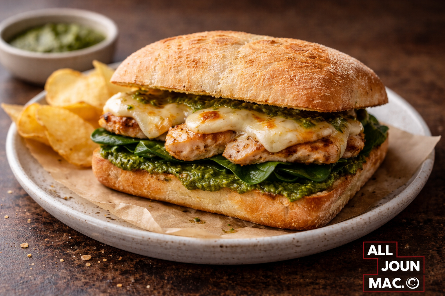Chicken Pesto Sandwich