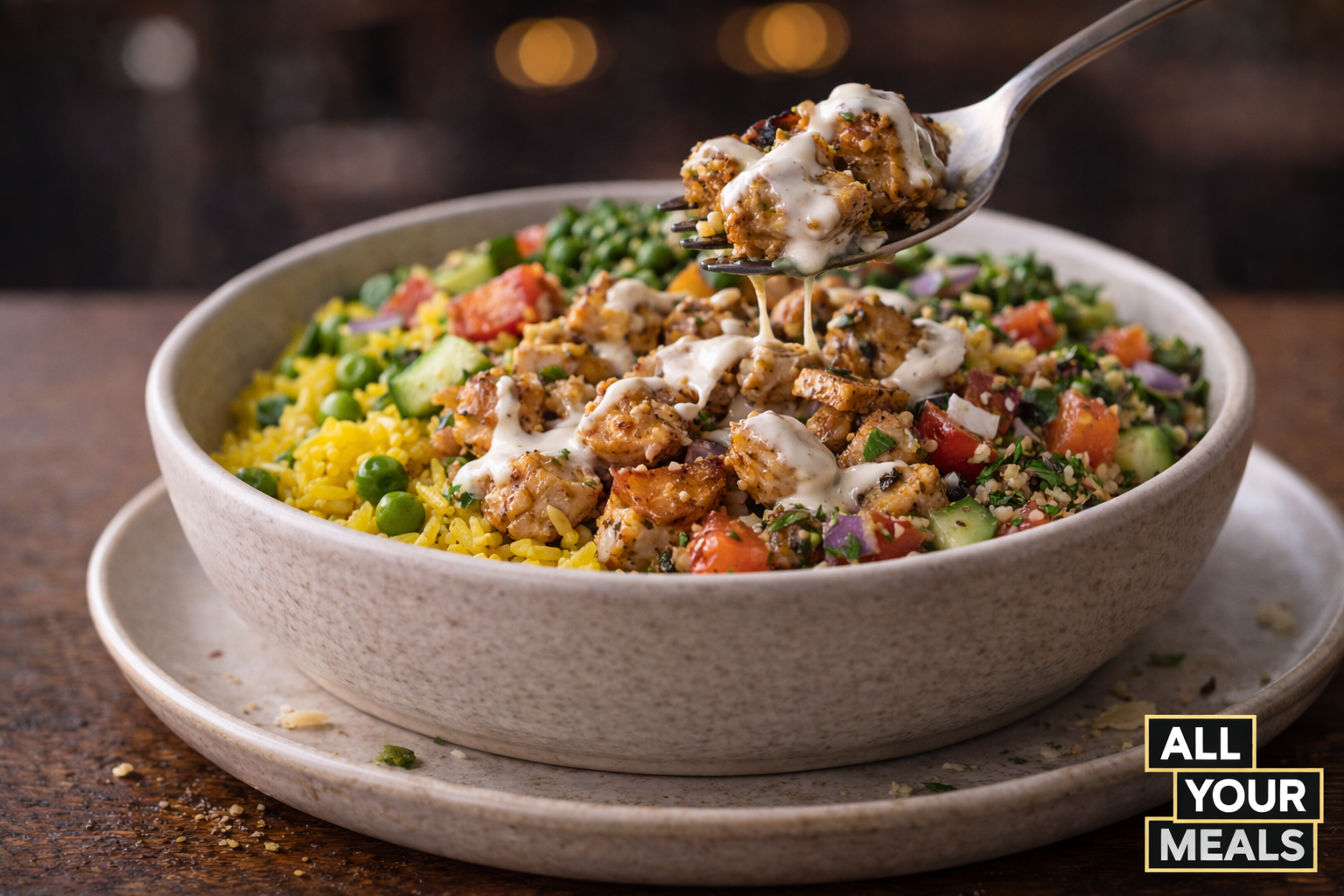 Shawarma Bowl w/ Chicken