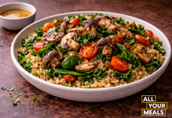 Roasted Mushroom & Whole Grain Salad Family Size
