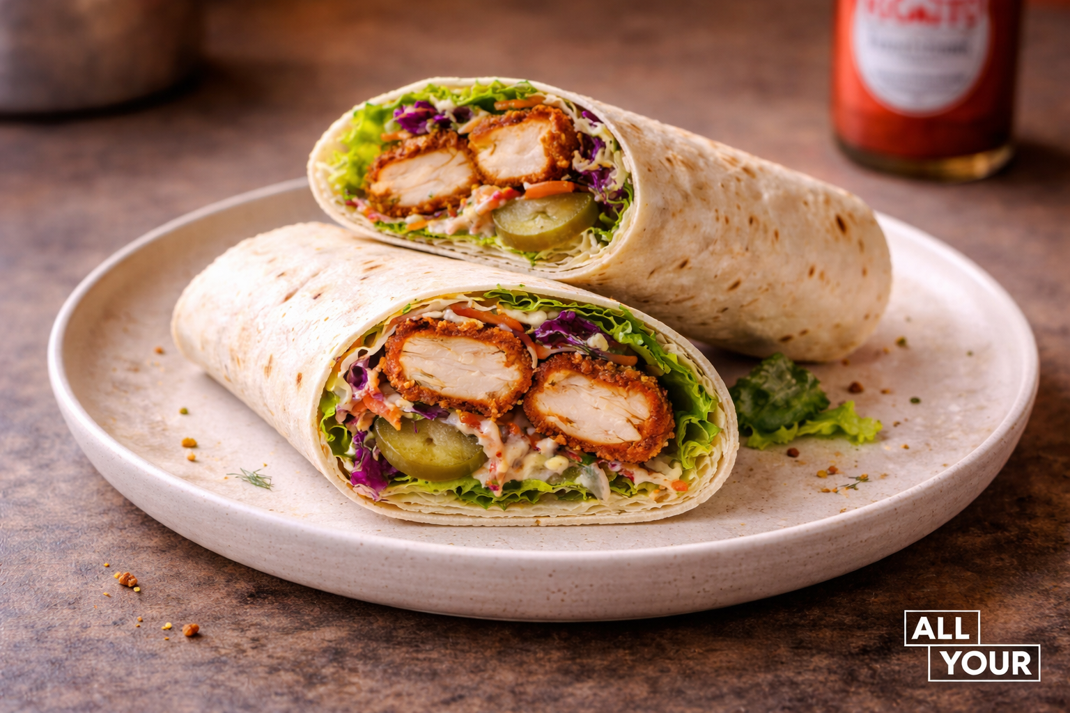 Southern Chicken Wrap