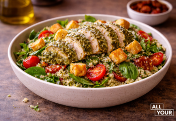 Tuscan Pesto Chicken Bowl