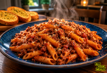 BBQ Pasta Bolognese