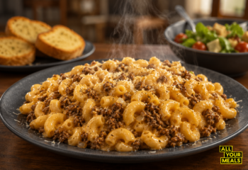 Macaroni & Cheese with Beef Macaroni & Cheese with Beef