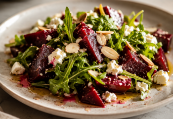 Roasted Beet & Feta Salad