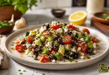 Quinoa Greek Salad Family Size Quinoa Greek Salad Family Size