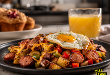 Smoked Sausage Hash